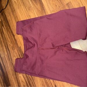Fabletics Maroon Leggings